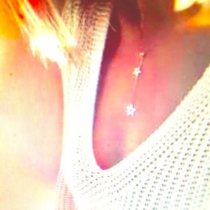 Double Star Pendant Necklace